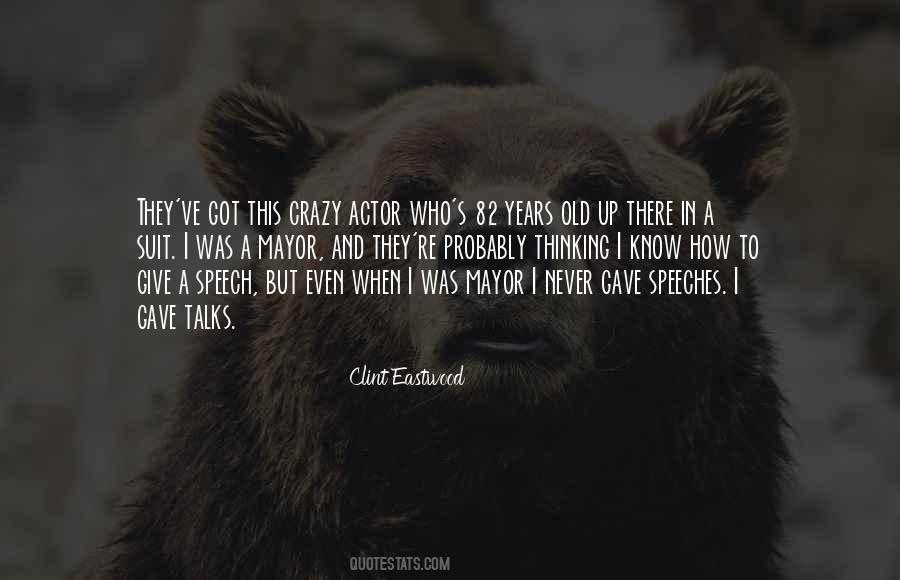 Quotes About Clint Eastwood #7226