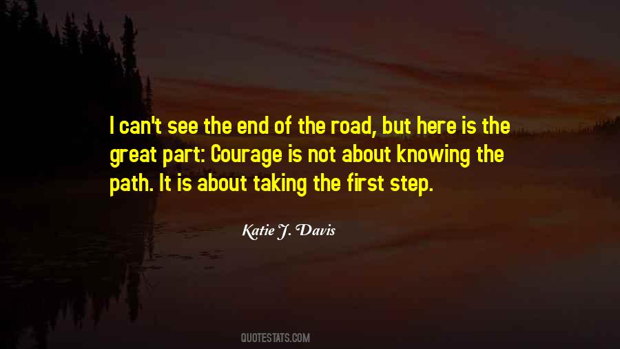 Taking A First Step Quotes #1005598