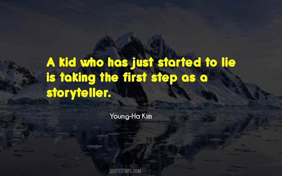 Taking A First Step Quotes #1123620