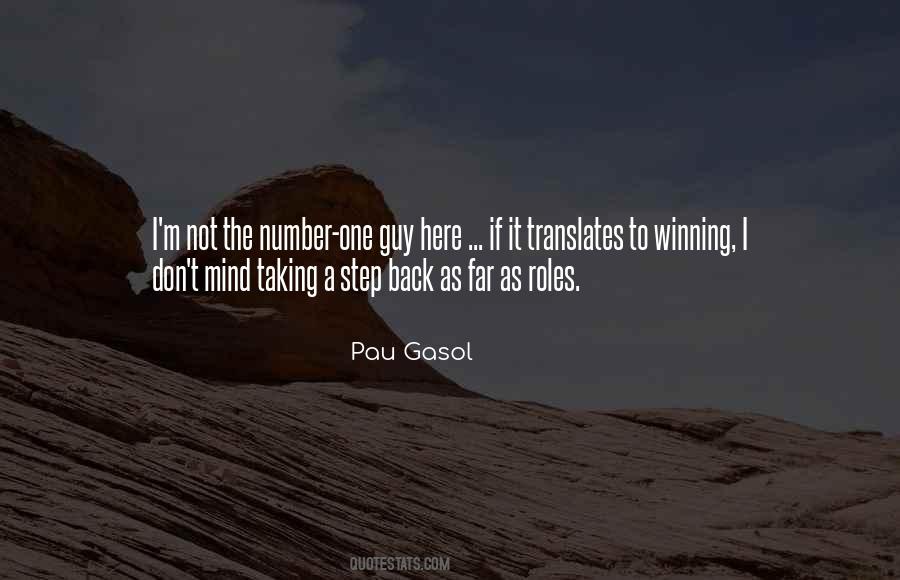 Taking A Step Back Quotes #313951
