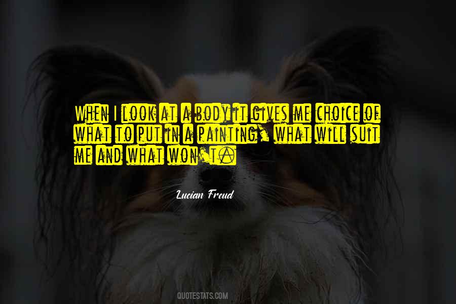 Quotes About Lucian Freud #1127377