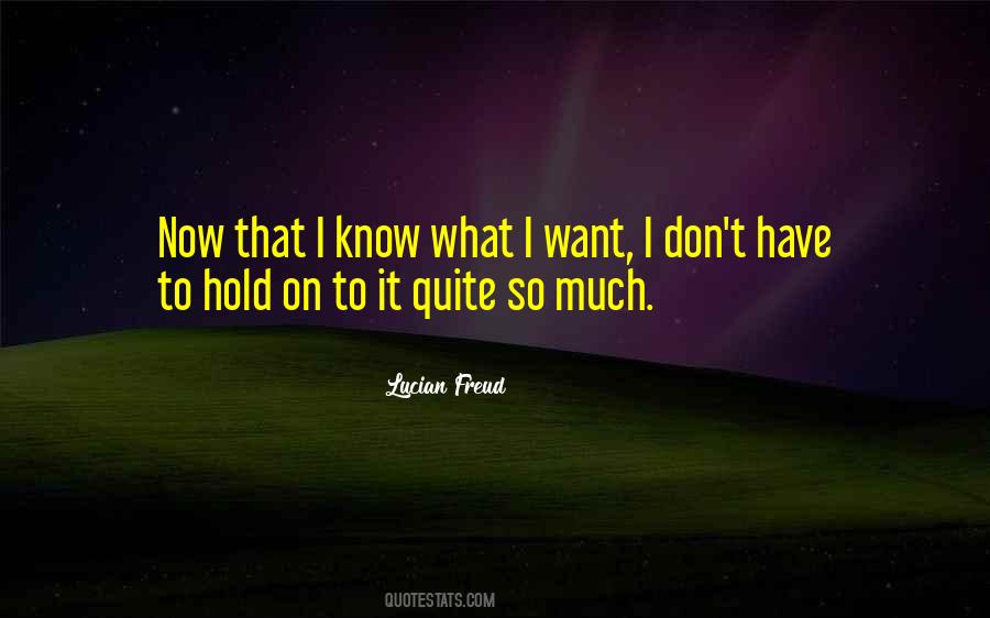 Quotes About Lucian Freud #1863063