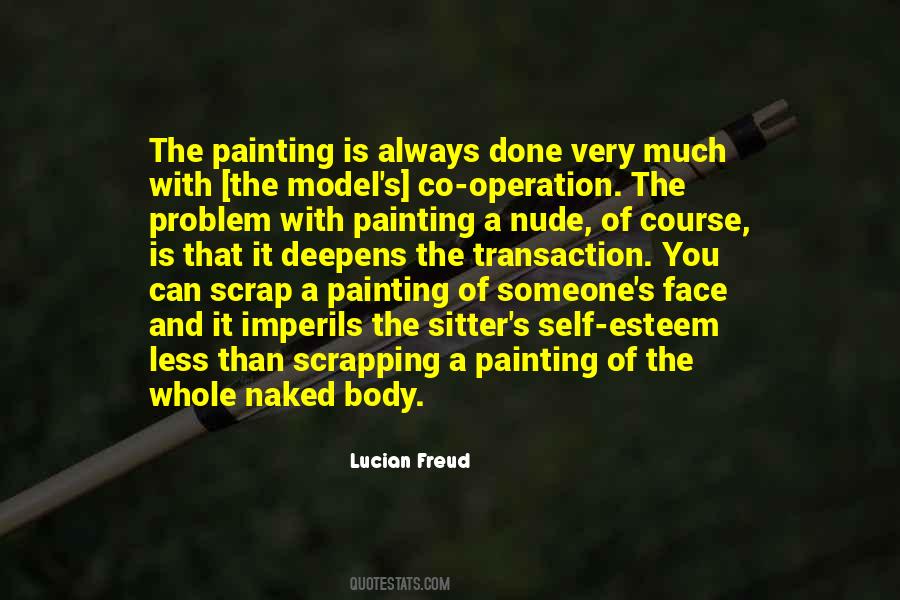 Quotes About Lucian Freud #501635