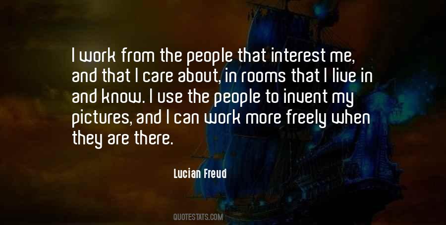 Quotes About Lucian Freud #992536