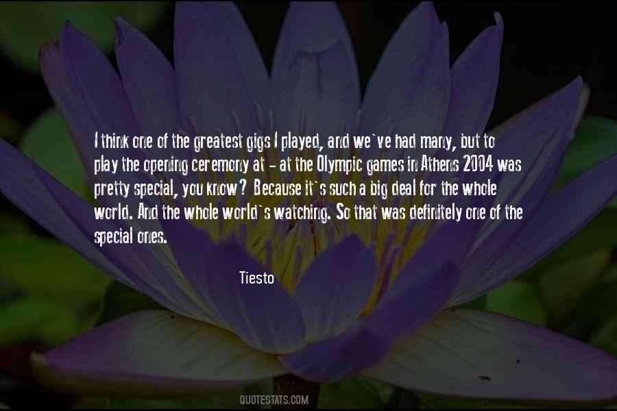 Quotes About Tiesto #483459