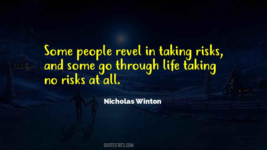 Taking Risks Life Quotes #564842