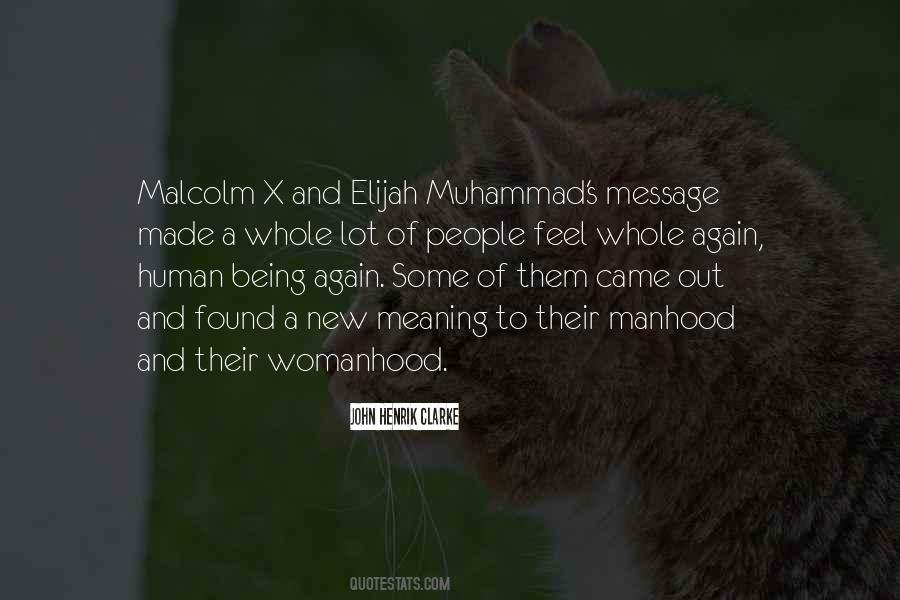 Quotes About Elijah Muhammad #847797