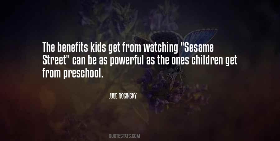 Quotes About Sesame Street #1137546