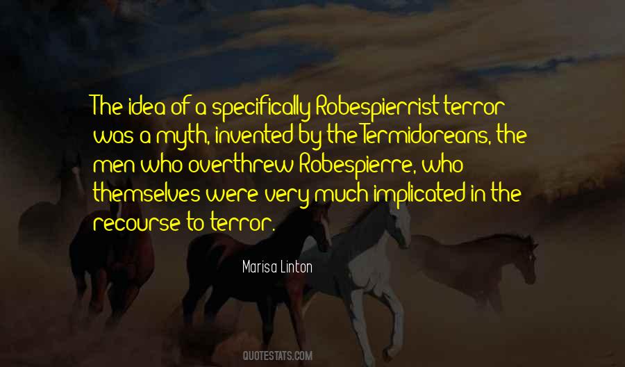 Quotes About Robespierre #348788