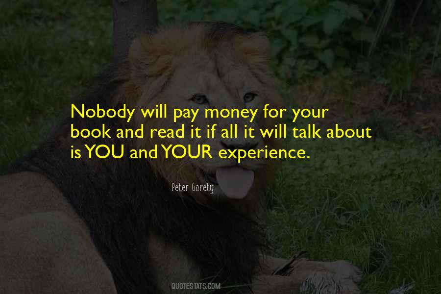 Talk About Money Quotes #1024456