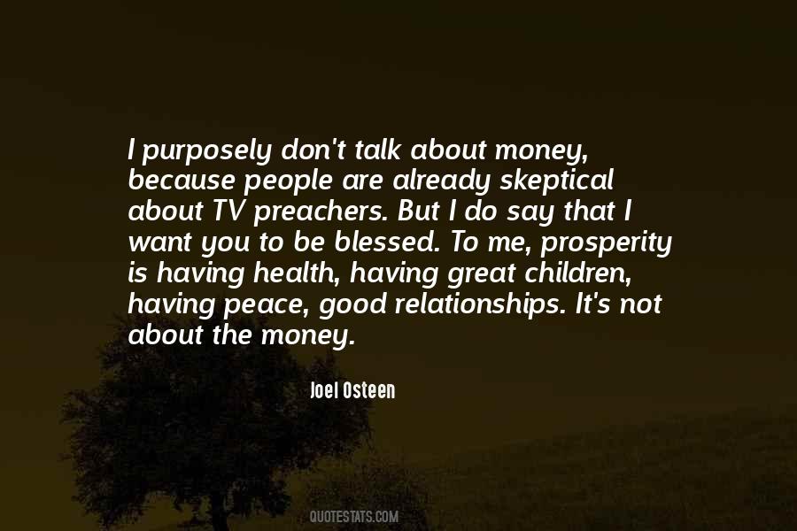 Talk About Money Quotes #48953