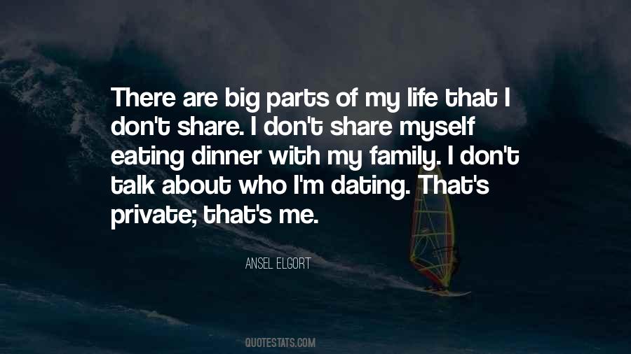Talk About Myself Quotes #1124126