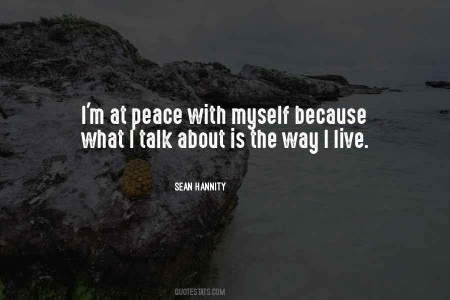 Talk About Myself Quotes #1224828