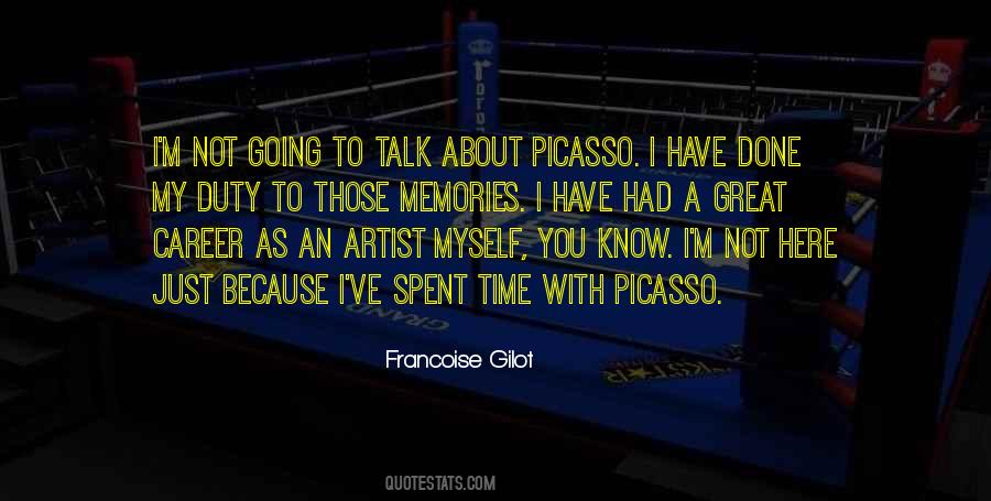 Talk About Myself Quotes #169529