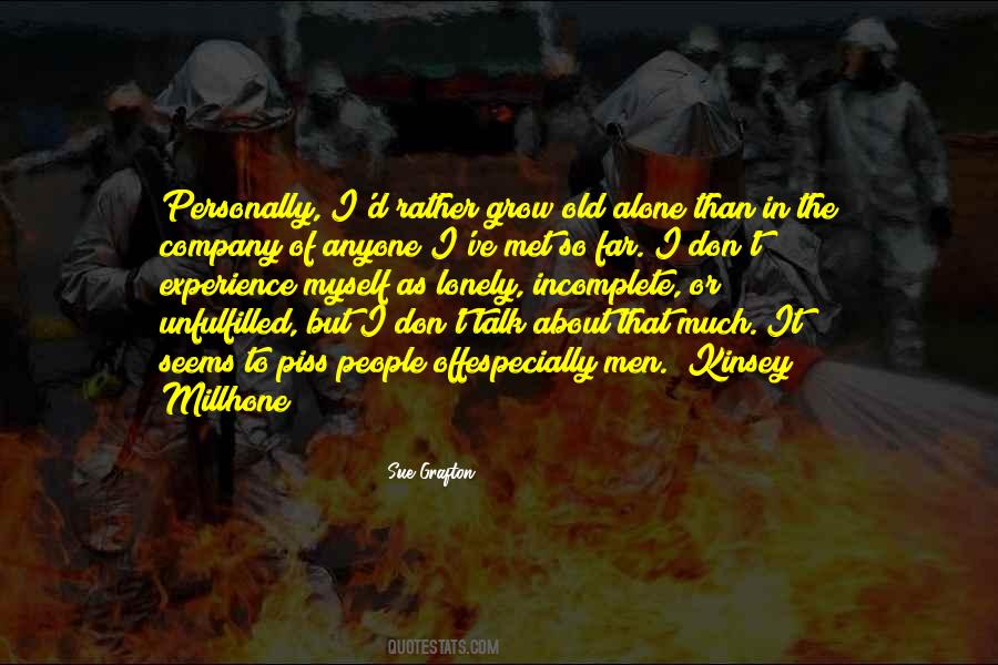 Talk About Myself Quotes #304299