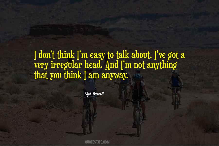 Talk About Quotes #1782329