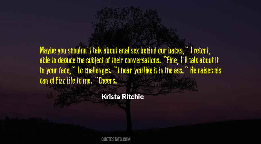 Talk About Quotes #1788043