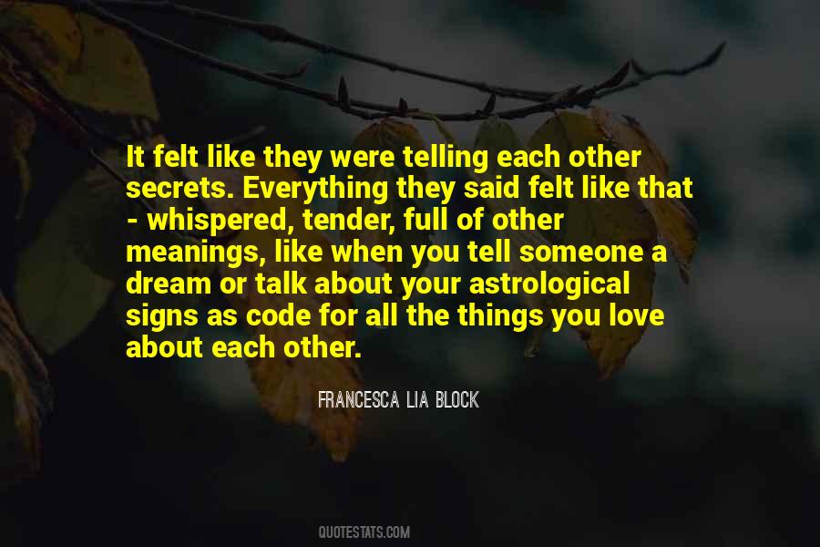 Talk About Quotes #1792495