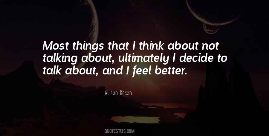 Talk About Quotes #1802750
