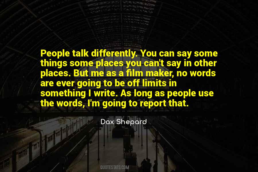 Talk Quotes #9295 Talk Quotes #9295