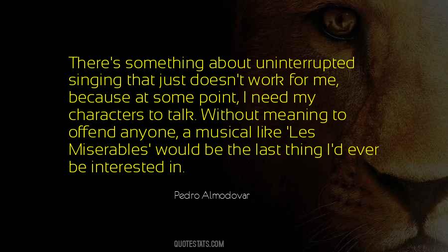 Talk To Her Almodovar Quotes #1155483