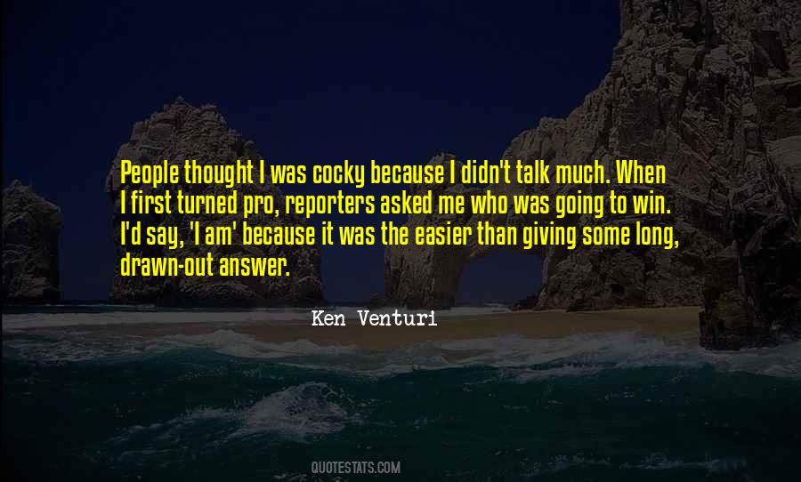 Talk To Me First Quotes #1537977