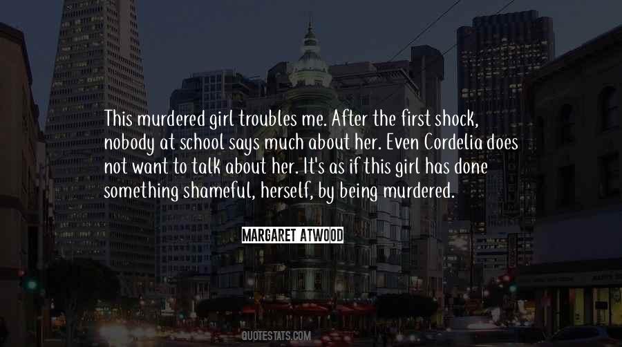 Talk To Me First Quotes #1634032