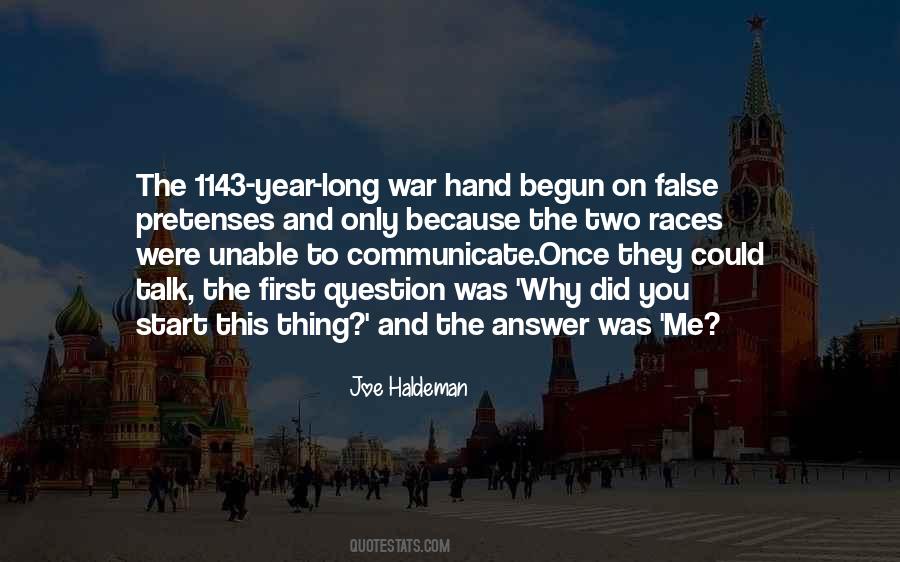 Talk To Me First Quotes #353626