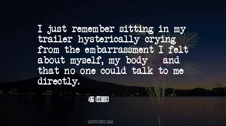 Talk To Myself Quotes #295184