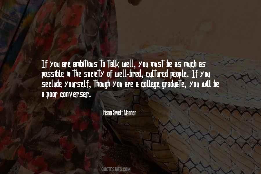 Talk To Yourself Quotes #99427