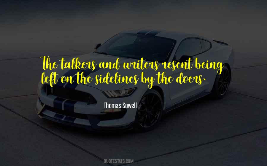 Talkers Vs. Doers Quotes #907916