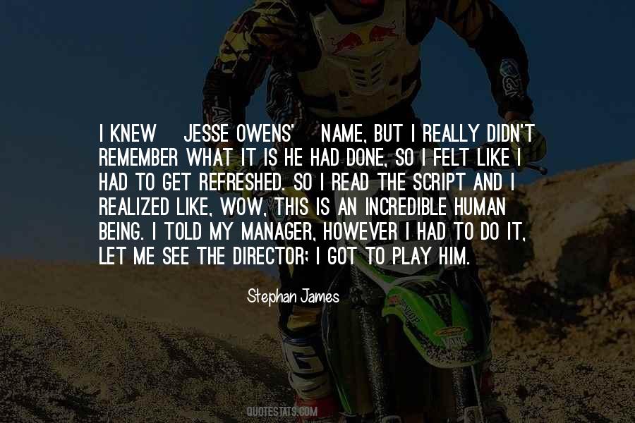 Quotes About Jesse #984920