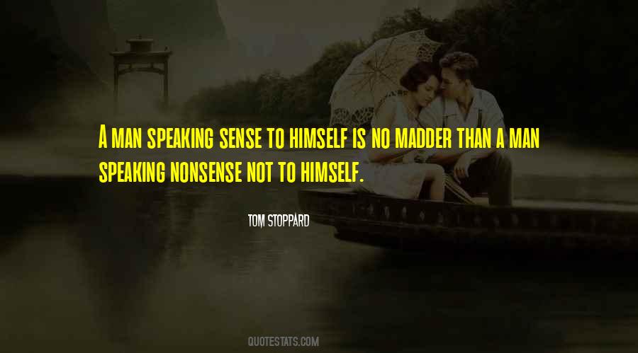 Talking Nonsense Quotes #1189148