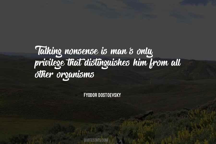 Talking Nonsense Quotes #501563