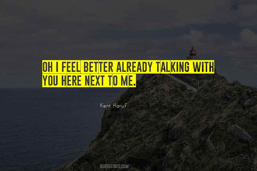 Talking With You Quotes #1248387