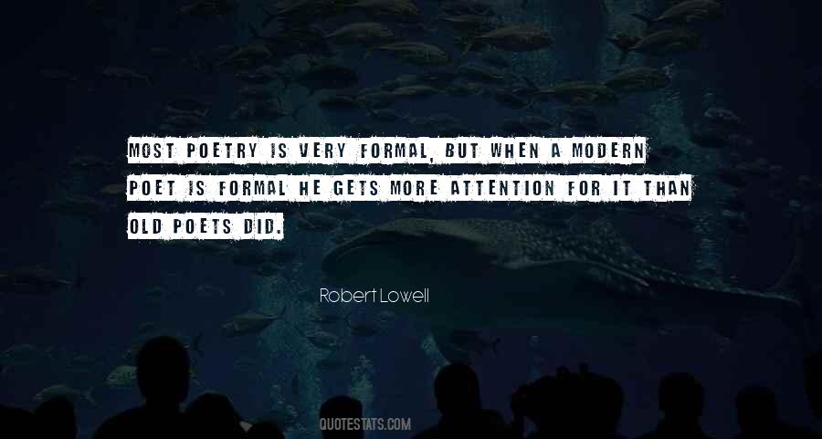Quotes About Robert Lowell #1845509