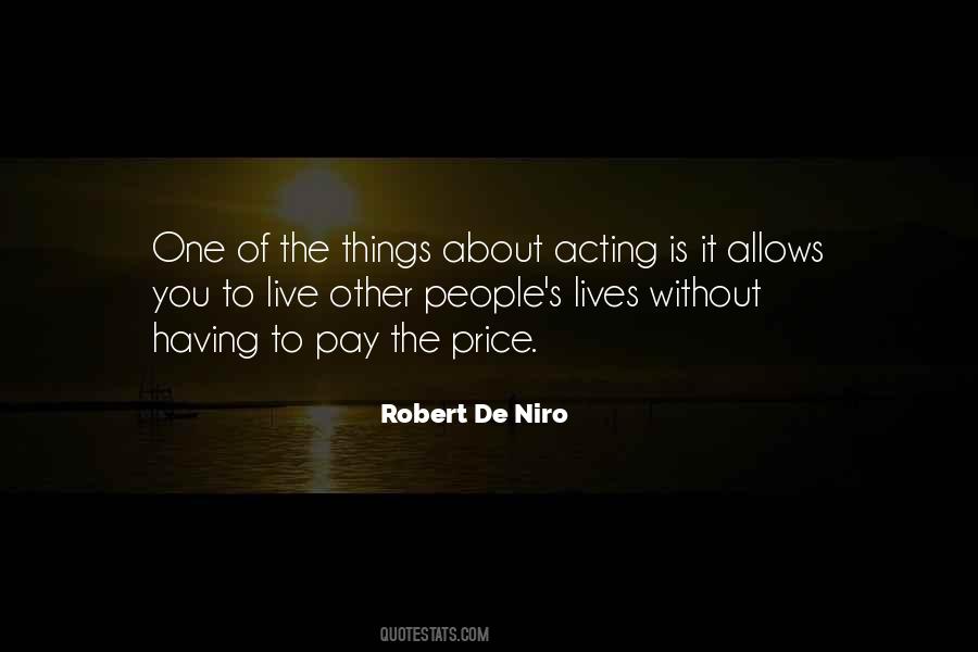 Quotes About Robert De Niro #330435