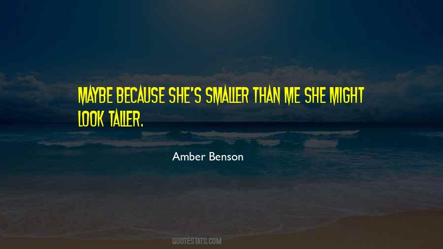 Taller Than Me Quotes #146901