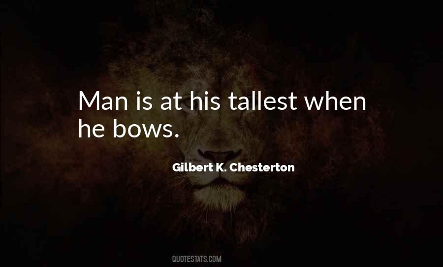 Tallest Man Quotes #901475