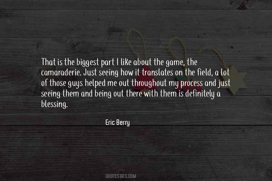 Quotes About Eric Berry #1380737