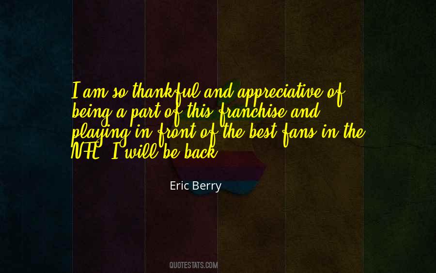 Quotes About Eric Berry #344046 Quotes About Eric Berry #344046