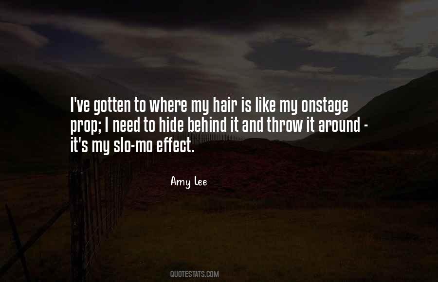 Quotes About Amy Lee #1661615