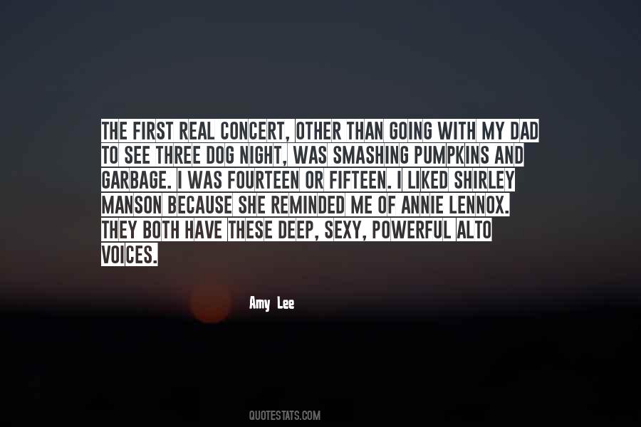 Quotes About Amy Lee #198549