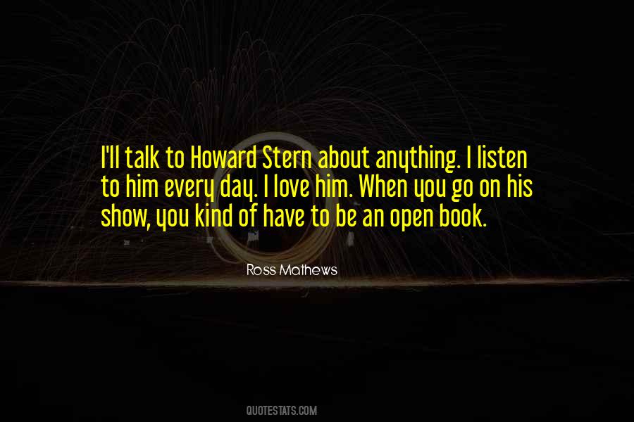 Quotes About Howard Stern #1803285