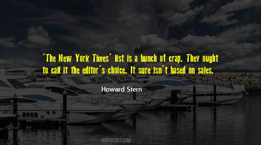 Quotes About Howard Stern #895287