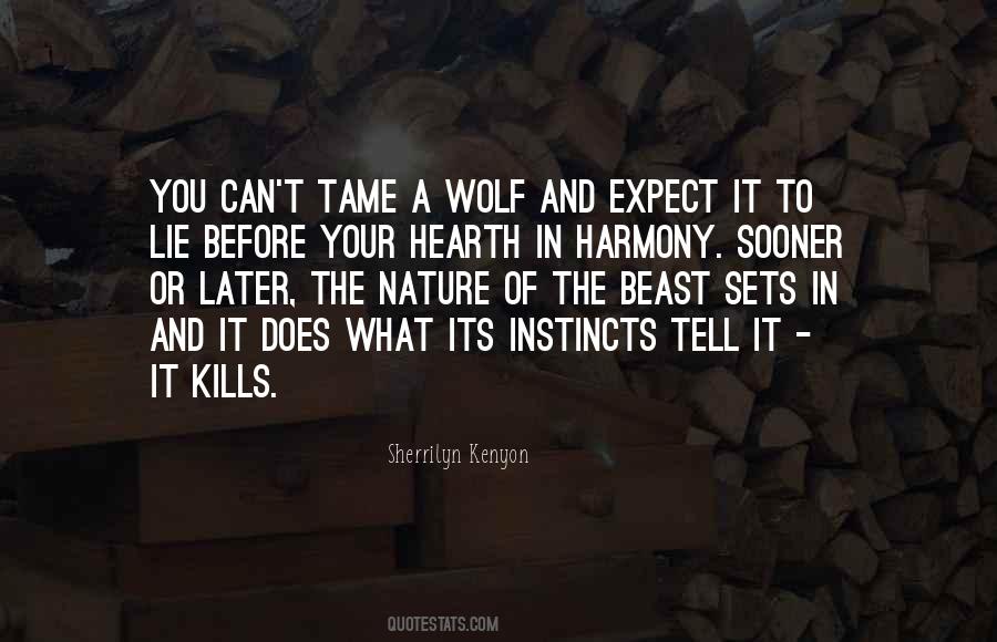 Tame A Beast Quotes #1154006