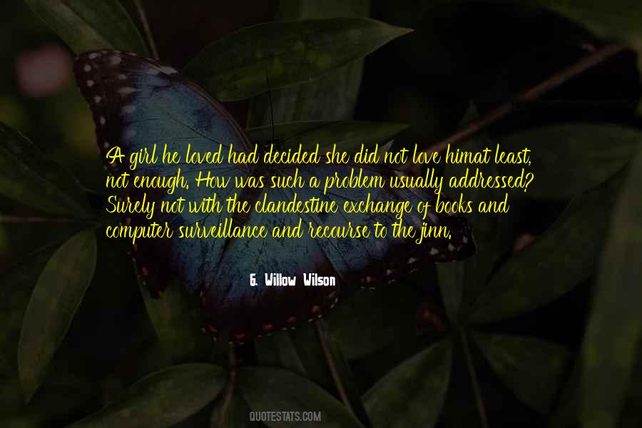 Quotes About Willow #252754