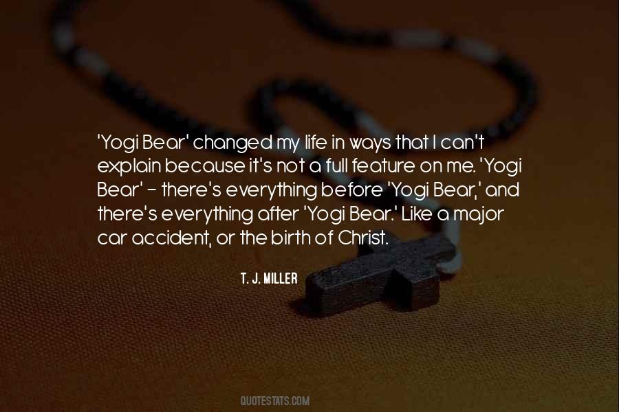 Quotes About Yogi Bear #652828