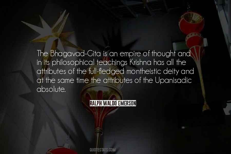 Quotes About Bhagavad Gita Krishna #1144943