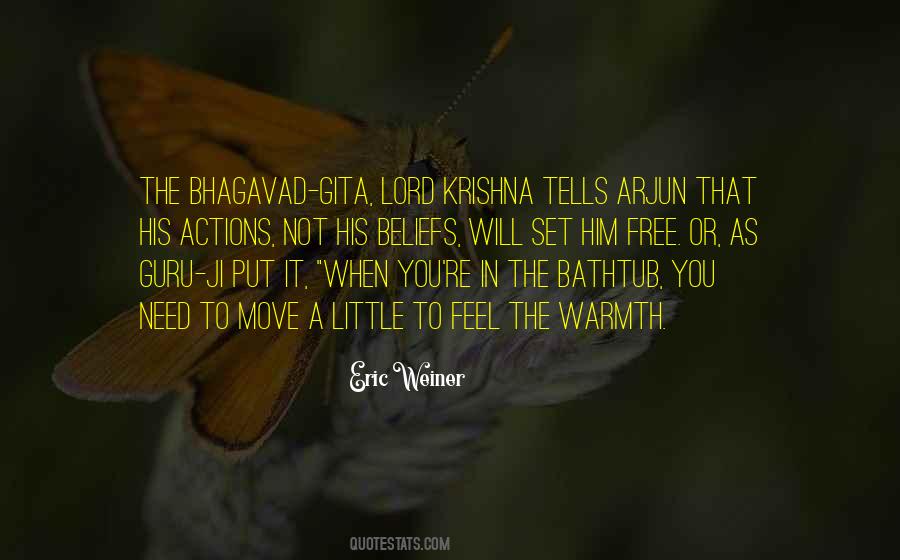 Quotes About Bhagavad Gita Krishna #1775144